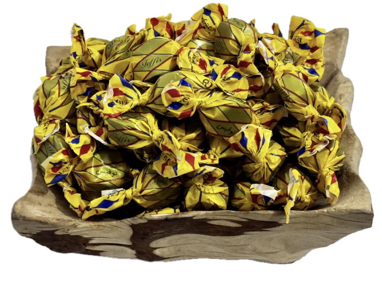 شکلات تافیس کره ای شکلاتی