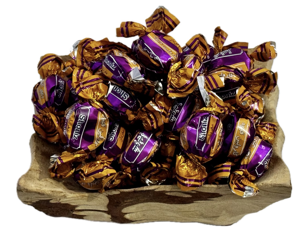 شکلات تافیس مغزتان کارولین قهوه