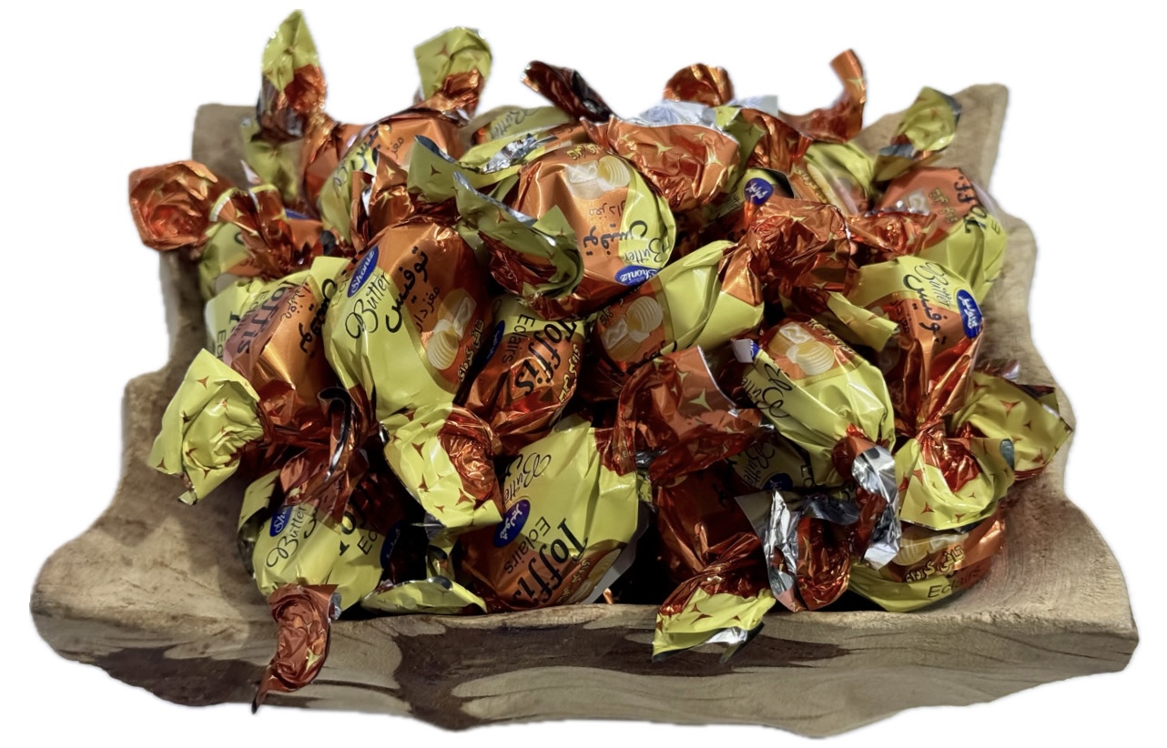 شکلات تافیس مغز دار