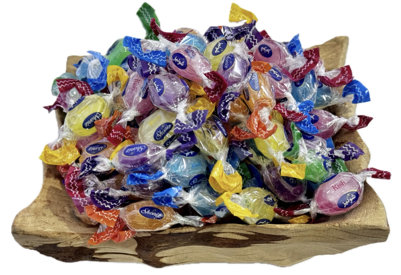 شکلات نباتی رنگی