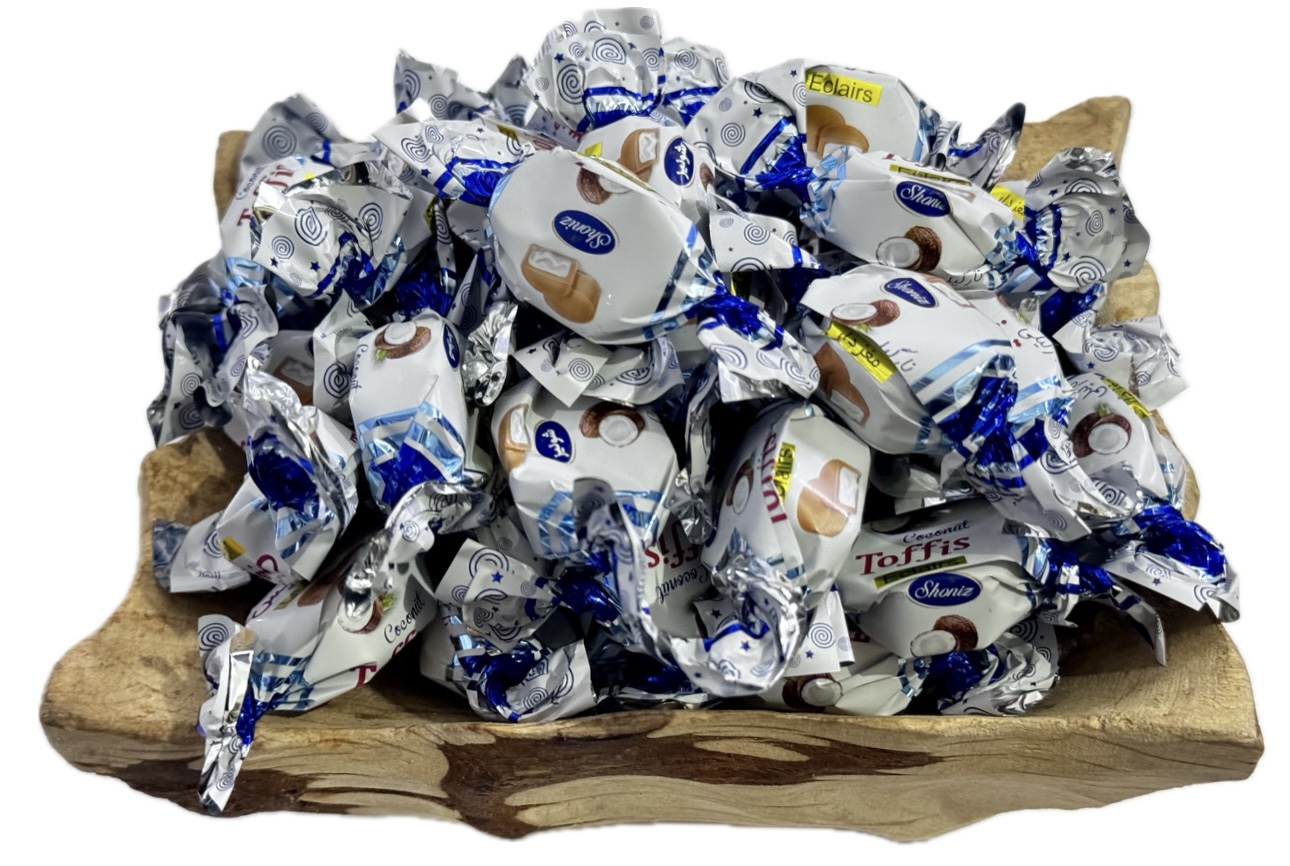 شکلات تافیس نارگیلی